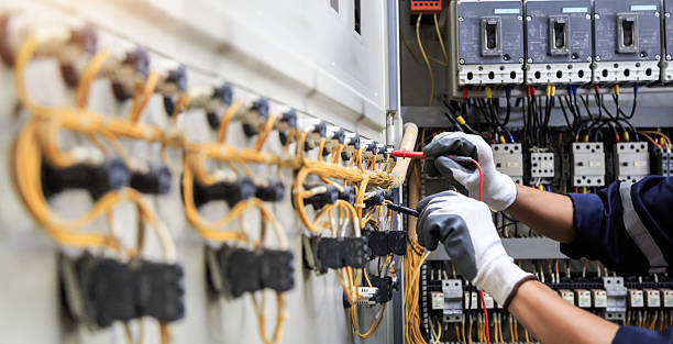 Professional Electrician technician working in Robstown, TX